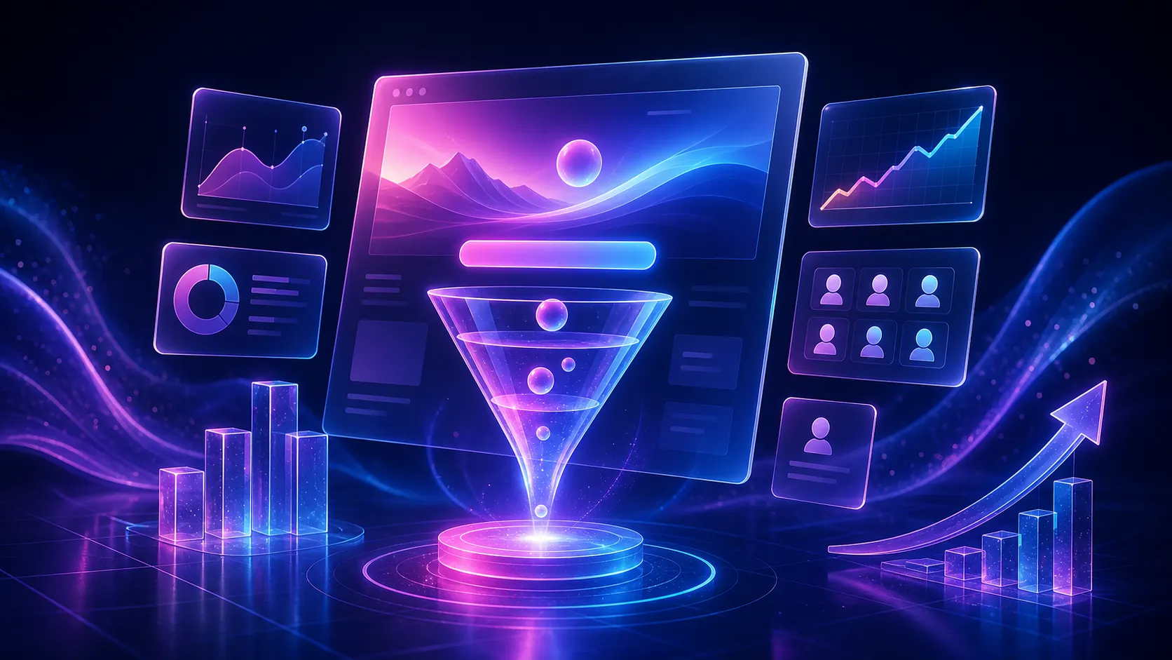 Estratégia de campanha para landing page premium